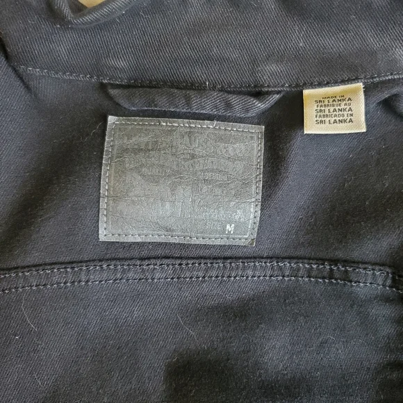Levi's Black Denim Jacket - Picture 5 of 15
